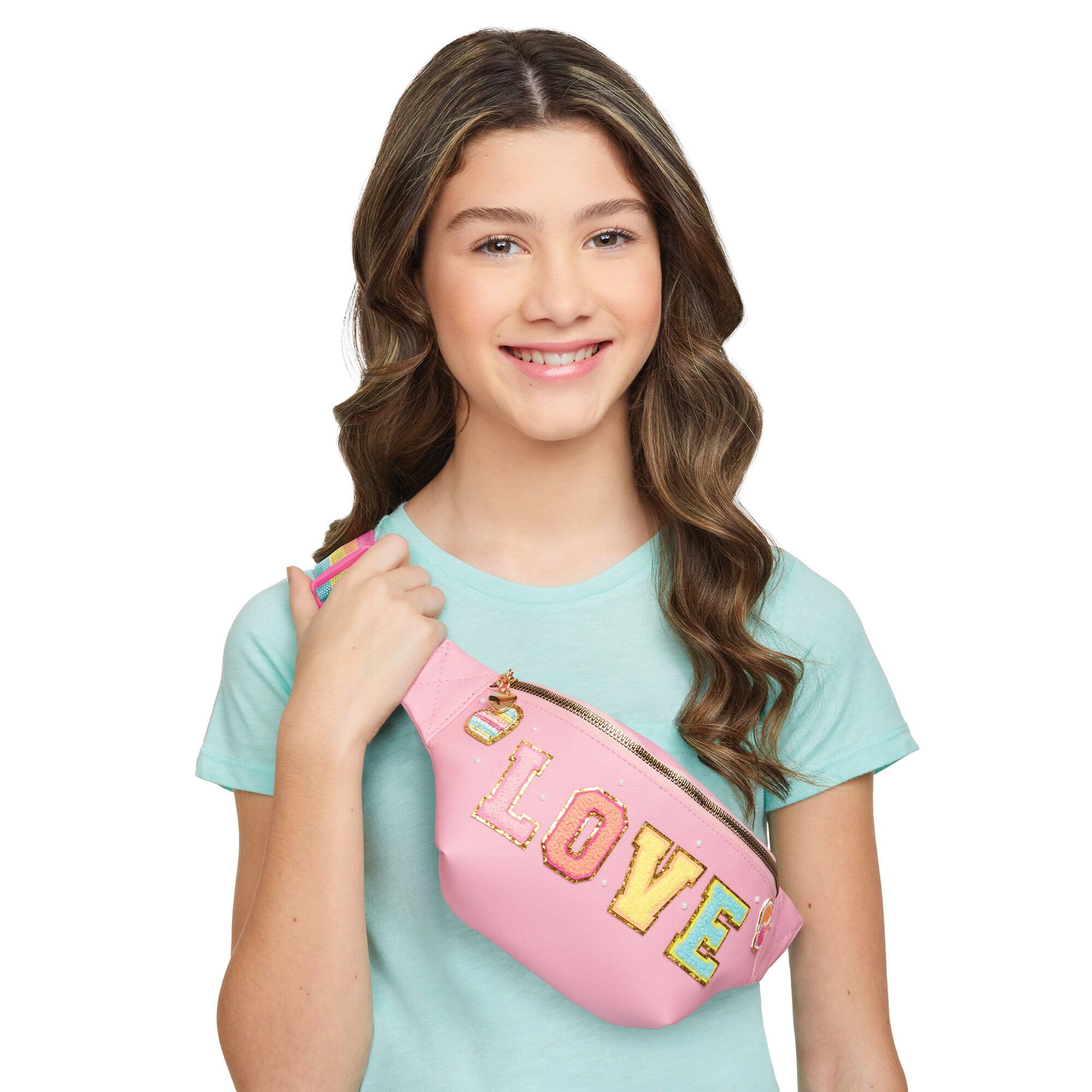 Make It Real™ Fashion Bum Bag with Patches Kit